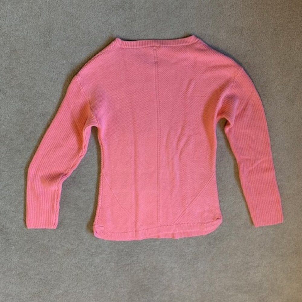 Talbots Pink Ribbed Sweater Size Small - Picture 9 of 11